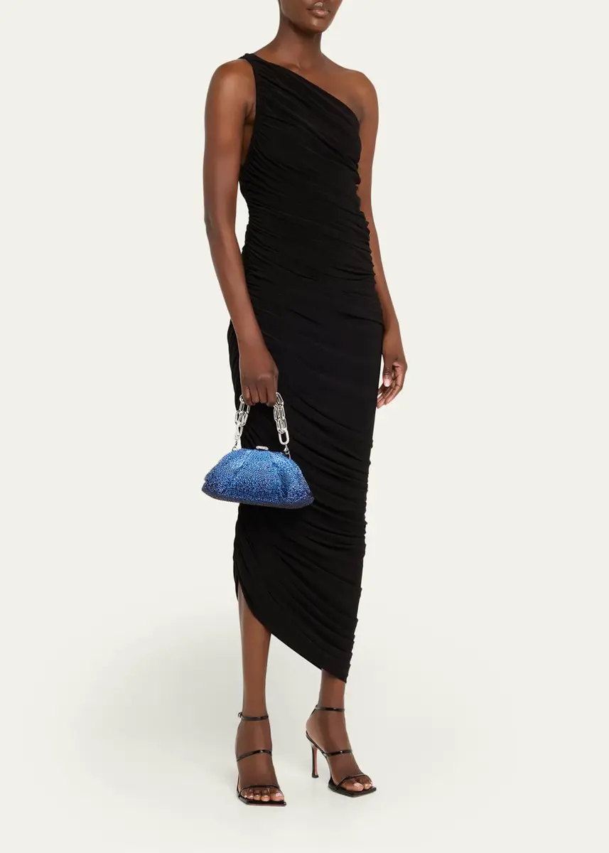 Judith Leiber Couture Gemma Pleated Ombré Crystal Top-Handle Bag | Thumbnail 7 Judith Leiber Couture Gemma Pleated Ombré Crystal Top-Handle Bag | Thumbnail 7