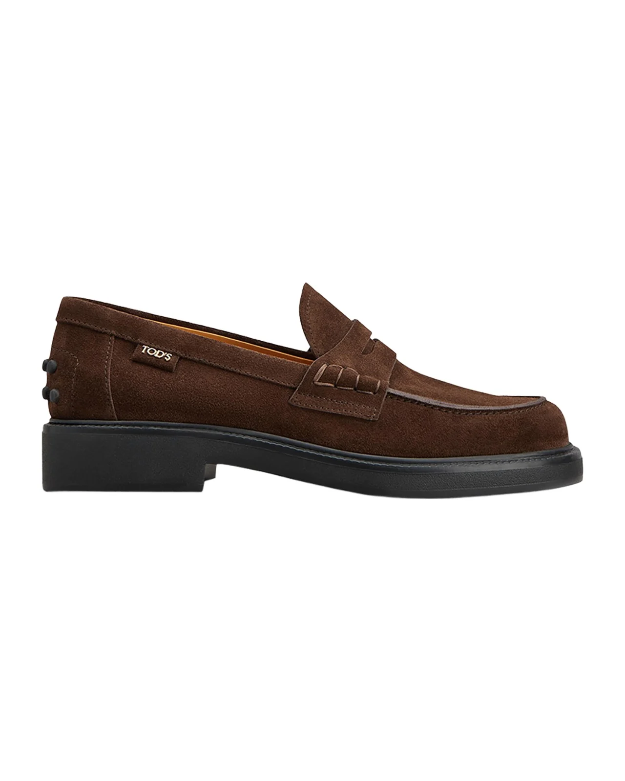 Tod's Gomma Suede Penny Loafers