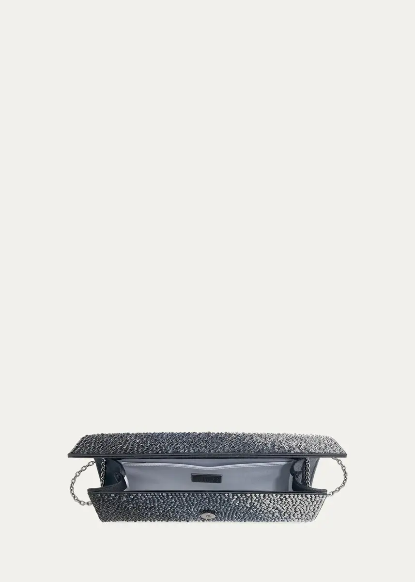 Judith Leiber Couture Perry Ombre Crystal Flap Clutch Bag | Thumbnail 3 Judith Leiber Couture Perry Ombre Crystal Flap Clutch Bag | Thumbnail 3