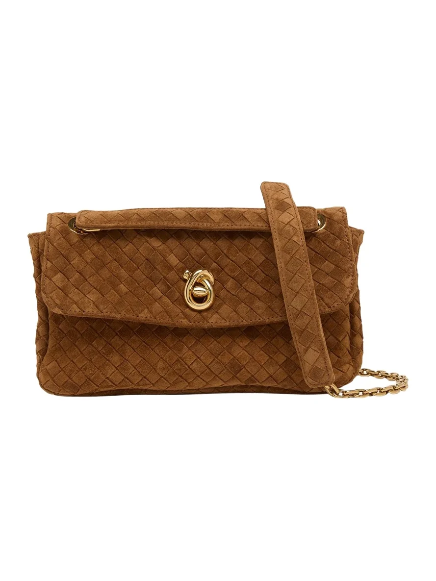 Madison Small Suede Shoulder Bag Madison Small Suede Shoulder Bag