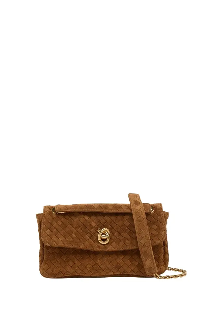 Madison Small Suede Shoulder Bag Madison Small Suede Shoulder Bag