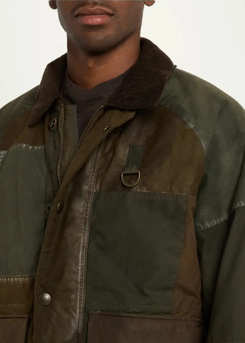 Polo Ralph Lauren Men's Patchwork Oilcloth Utility Jacket | Thumbnail 5 Polo Ralph Lauren Men's Patchwork Oilcloth Utility Jacket | Thumbnail 5