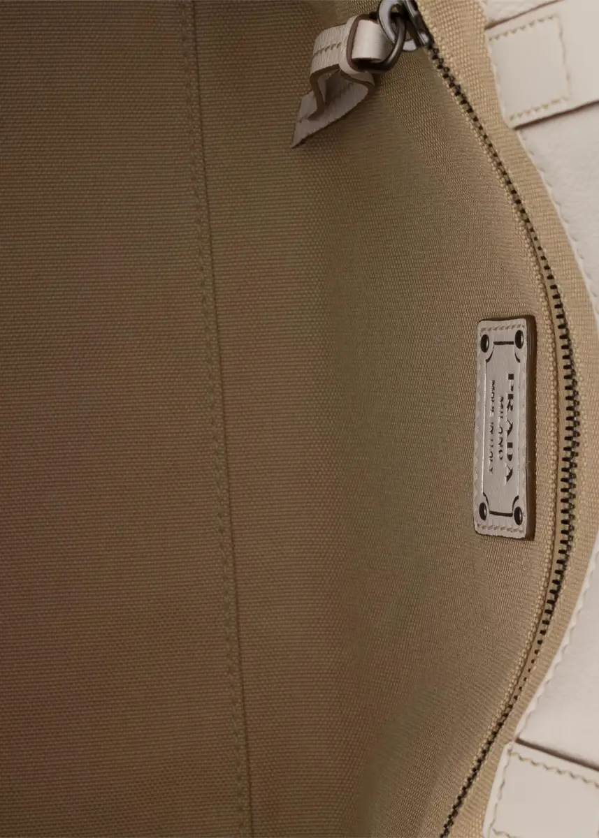 Prada Route Medium Leather Tote Bag | Thumbnail 3 Prada Route Medium Leather Tote Bag | Thumbnail 3