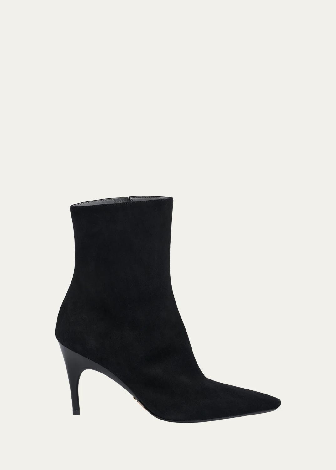 Balenciaga 90mm Suede Ankle Boots