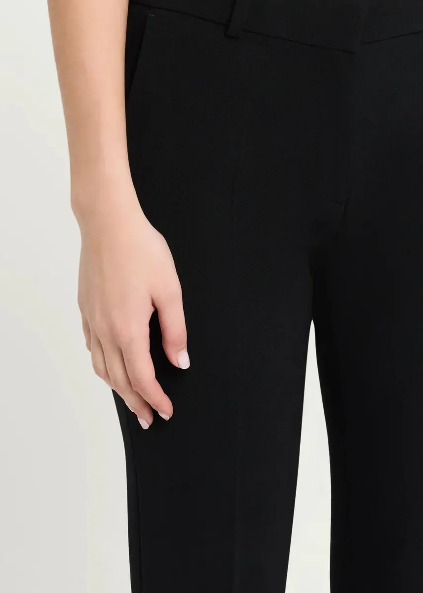 TOTEME Low-Rise Wool Slim Trousers | Thumbnail 5 TOTEME Low-Rise Wool Slim Trousers | Thumbnail 5