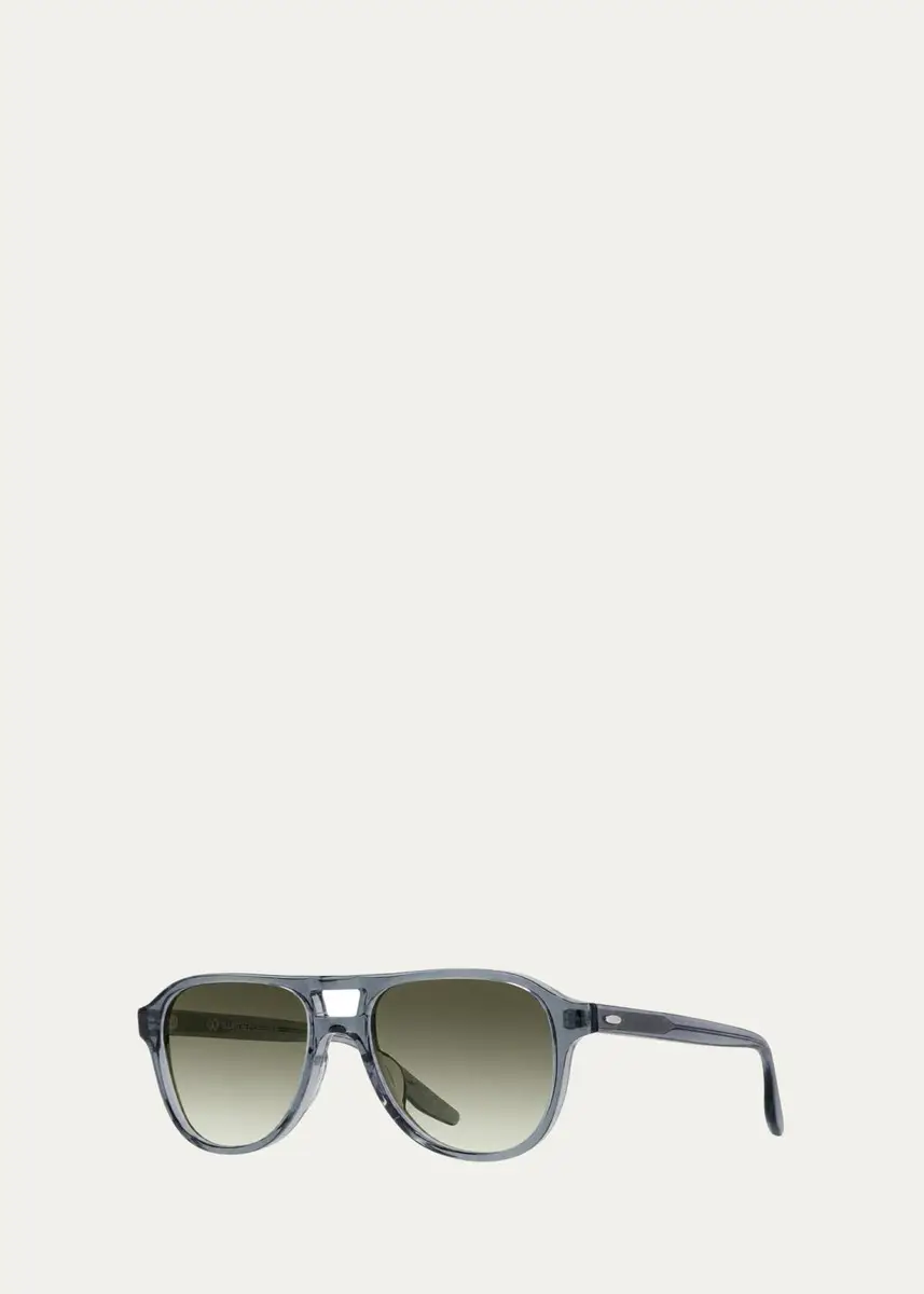 BARTON PERREIRA Men's Mirando Acetate Aviator Sunglasses | Thumbnail 2 BARTON PERREIRA Men's Mirando Acetate Aviator Sunglasses | Thumbnail 2