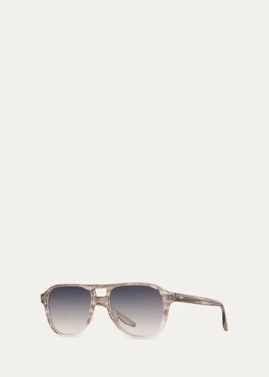 BARTON PERREIRA Men's Mirando Acetate Aviator Sunglasses | Thumbnail 4 BARTON PERREIRA Men's Mirando Acetate Aviator Sunglasses | Thumbnail 4