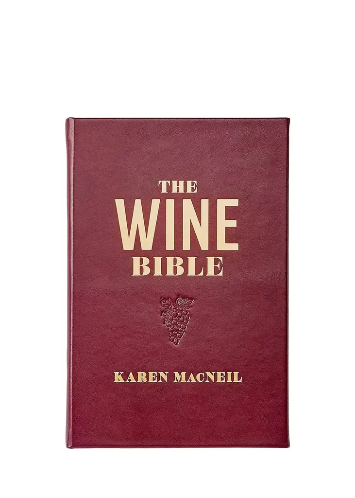 "The Wine Bible (3rd Edition)" Leather-Bound Book by Karen MacNeil