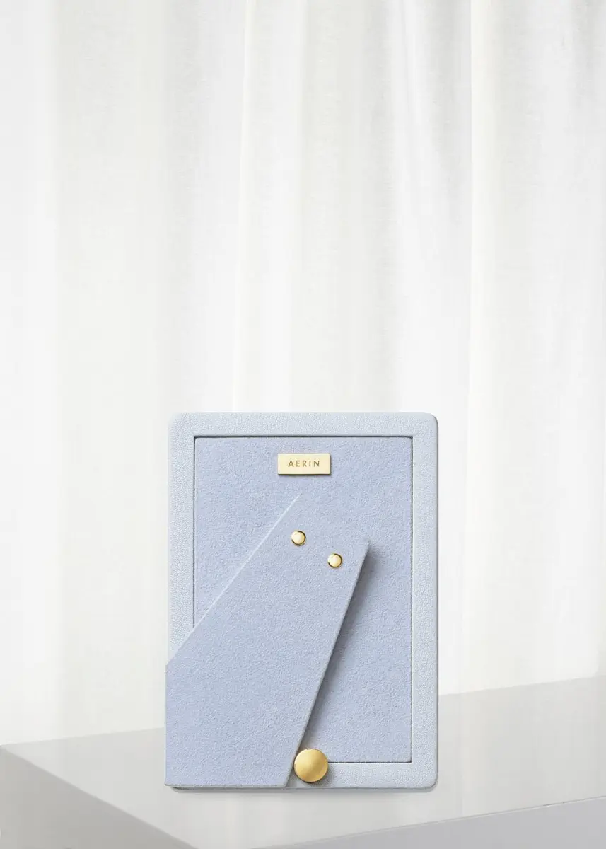 AERIN Piero Leather Photo Frame, 4" x 6" | Thumbnail 5 AERIN Piero Leather Photo Frame, 4" x 6" | Thumbnail 5
