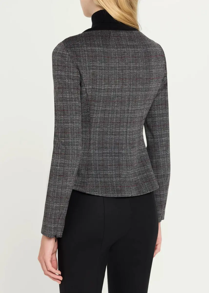 Theory Plaid Tweed Jacket | Thumbnail 3 Theory Plaid Tweed Jacket | Thumbnail 3