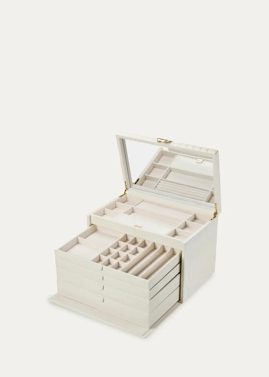 Wolf Lauren Extra-Large Vegan Leather Jewelry Box | Thumbnail 5 Wolf Lauren Extra-Large Vegan Leather Jewelry Box | Thumbnail 5