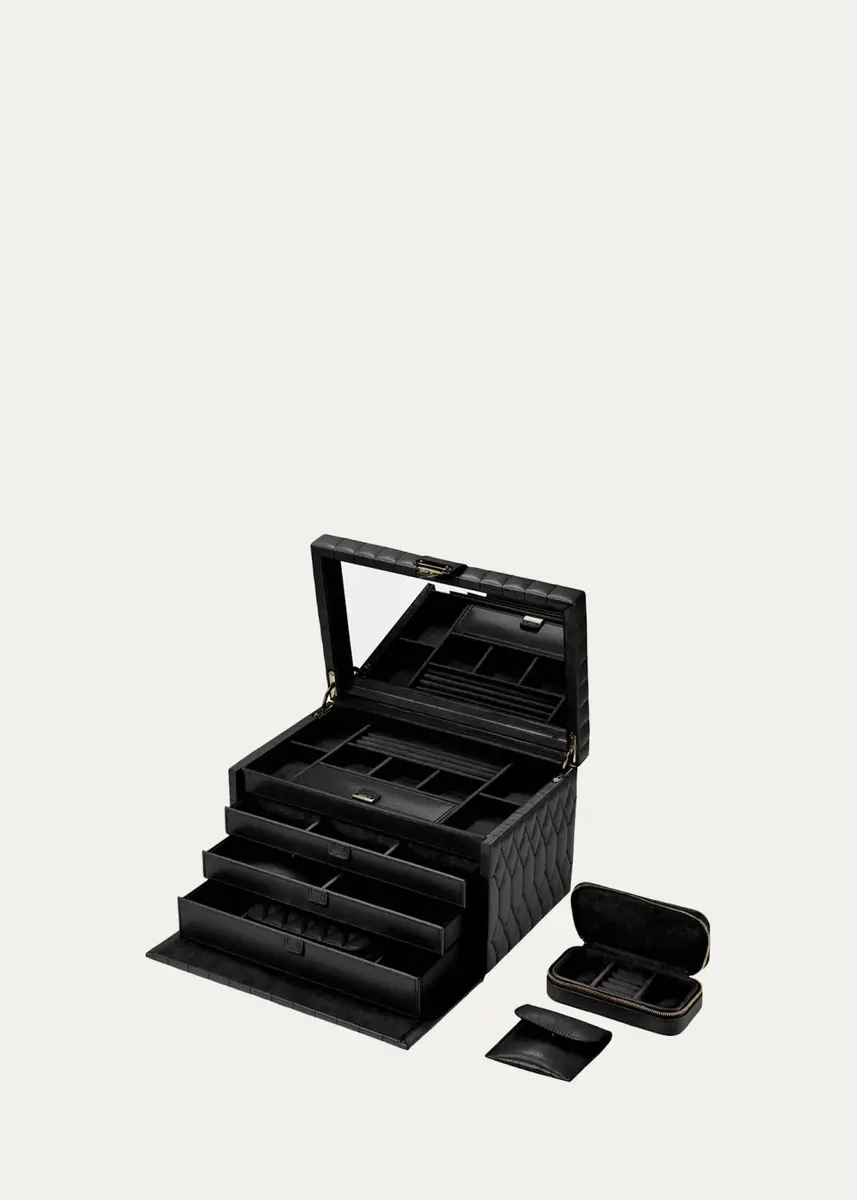 Wolf Lauren Large Vegan Leather Jewelry Box | Thumbnail 2 Wolf Lauren Large Vegan Leather Jewelry Box | Thumbnail 2