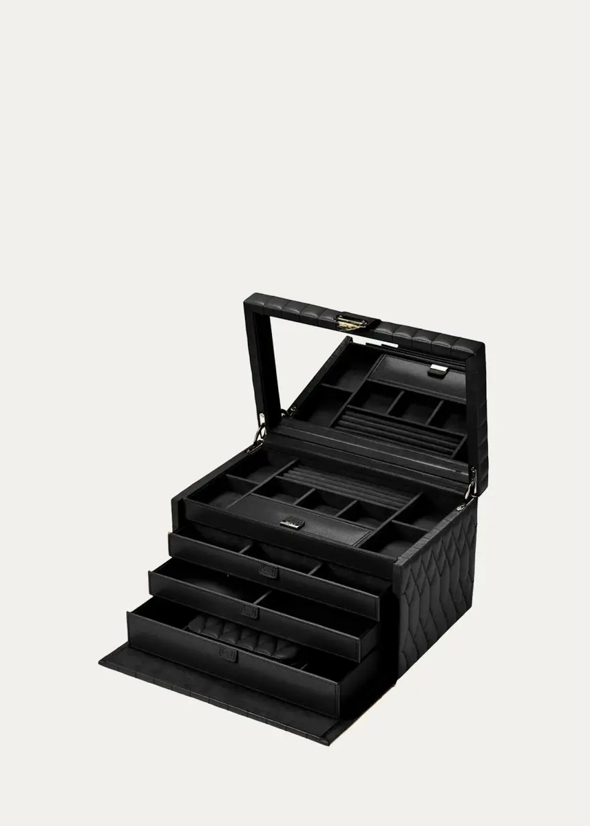 Wolf Lauren Large Vegan Leather Jewelry Box | Thumbnail 3 Wolf Lauren Large Vegan Leather Jewelry Box | Thumbnail 3