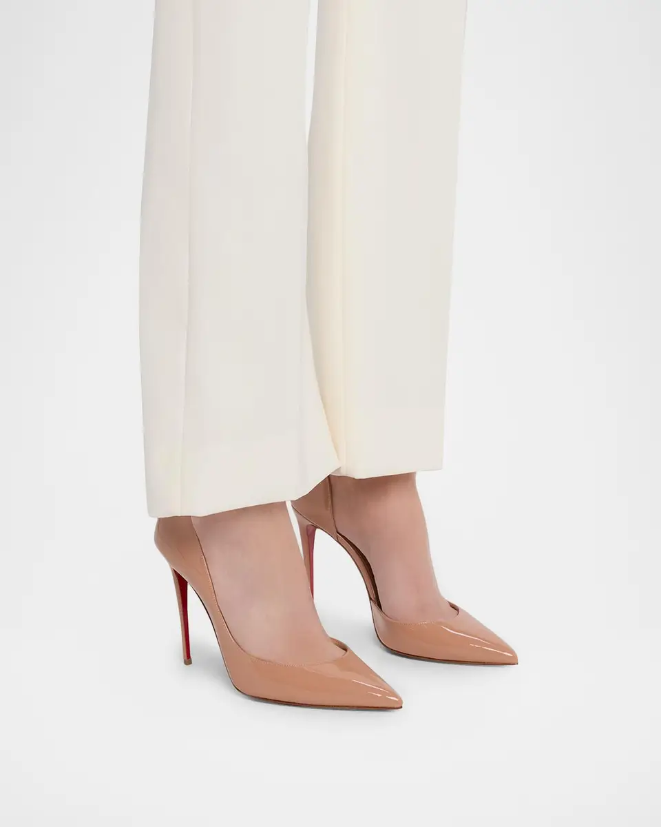 Christian Louboutin 100mm Iriza Patent Open-Side Pumps | Thumbnail 2 Christian Louboutin 100mm Iriza Patent Open-Side Pumps | Thumbnail 2