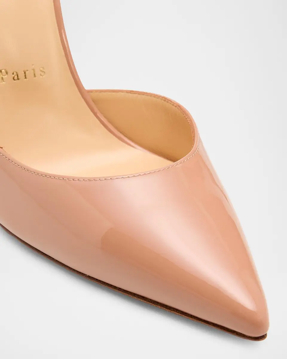 Christian Louboutin 100mm Iriza Patent Open-Side Pumps | Thumbnail 6 Christian Louboutin 100mm Iriza Patent Open-Side Pumps | Thumbnail 6