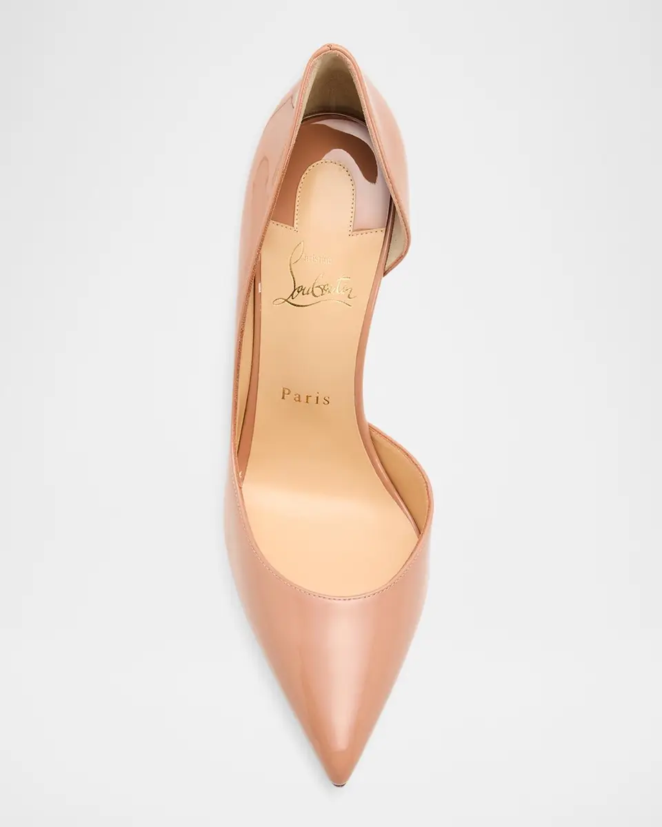 Christian Louboutin 100mm Iriza Patent Open-Side Pumps | Thumbnail 7 Christian Louboutin 100mm Iriza Patent Open-Side Pumps | Thumbnail 7