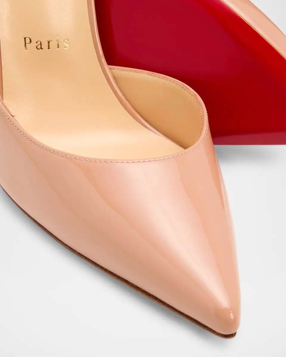 Christian Louboutin 100mm Iriza Patent Open-Side Pumps | Thumbnail 8 Christian Louboutin 100mm Iriza Patent Open-Side Pumps | Thumbnail 8