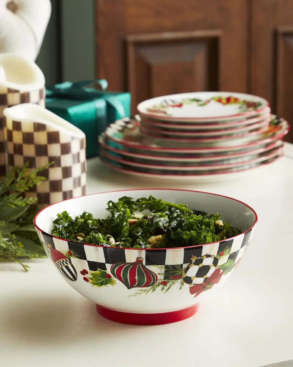 Deck the Halls Serving Bowl