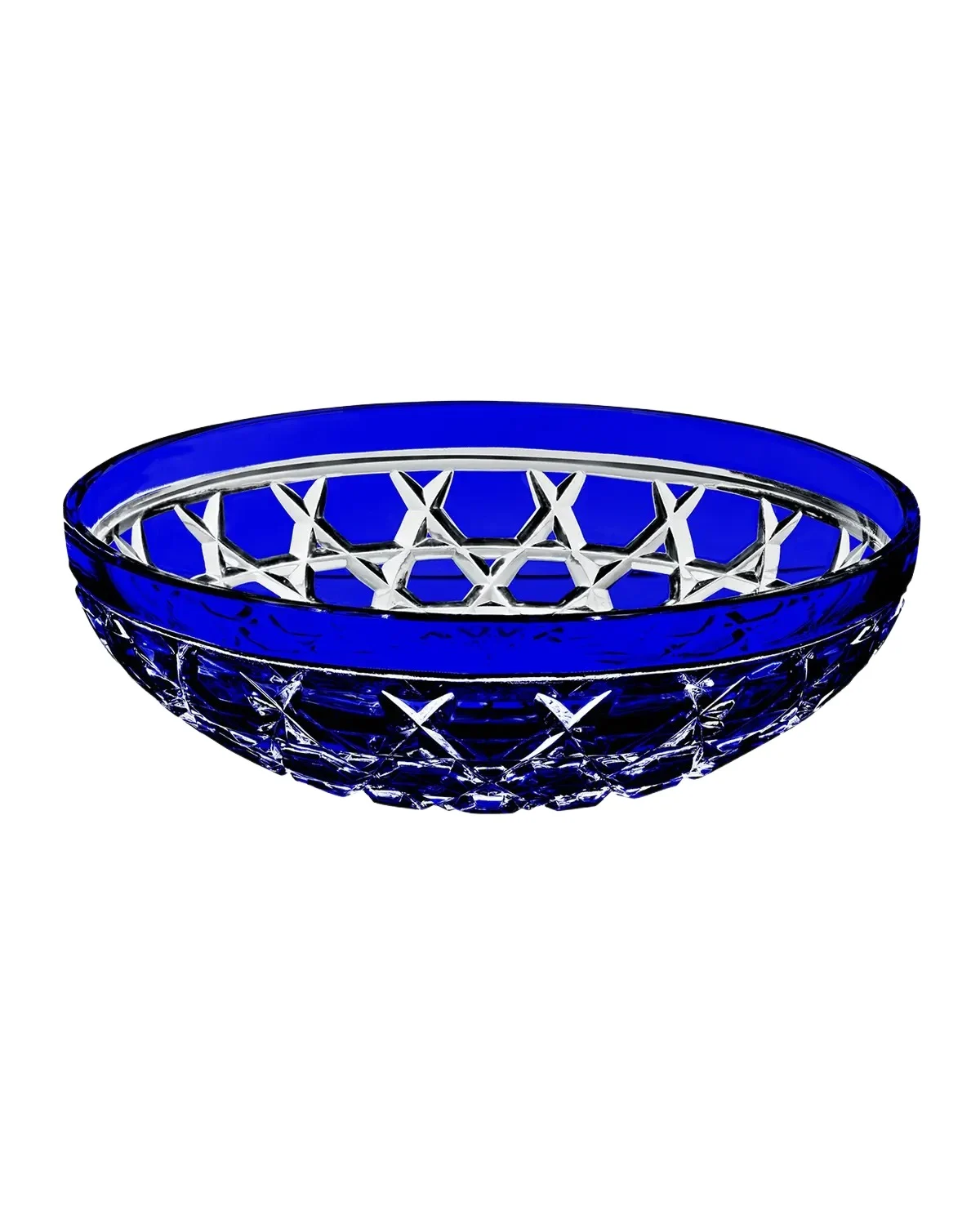 Saint Louis Crystal Royal Dark Blue Centerpiece