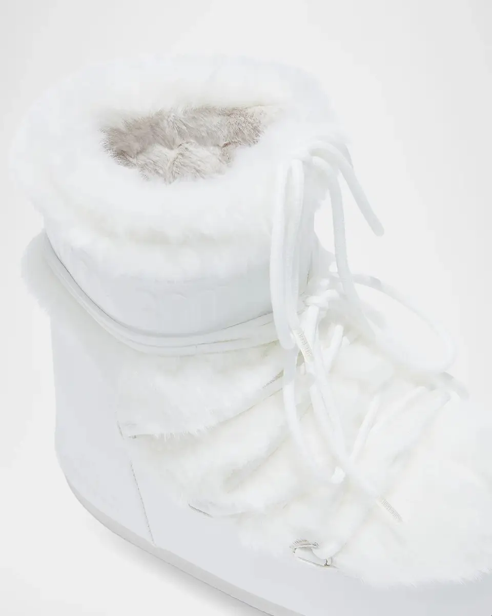Moon Boot Icon Low Faux Fur Snow Boots | Thumbnail 3 Moon Boot Icon Low Faux Fur Snow Boots | Thumbnail 3