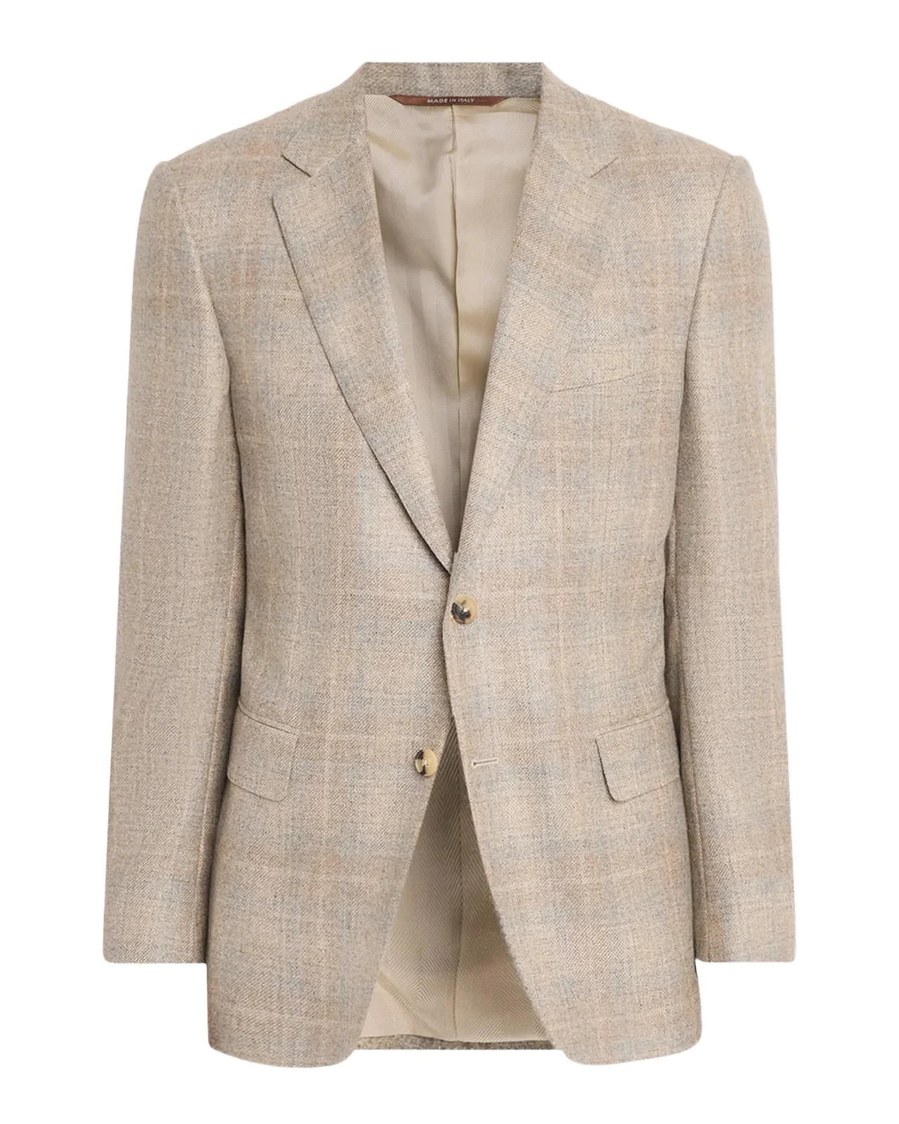 Men's Cashmere-Blend Windowpane Plaid Sport Coat