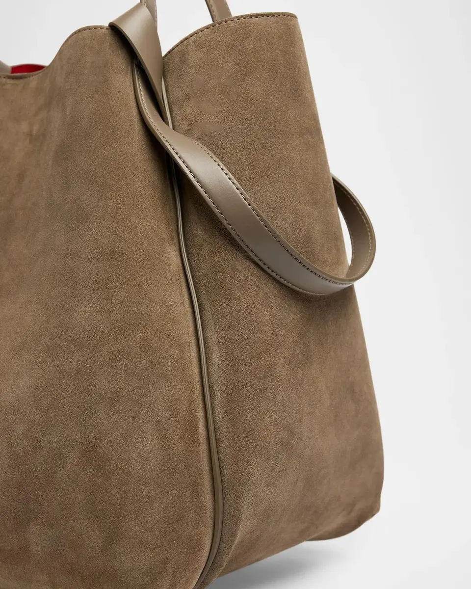 Christian Louboutin Bettina Large Suede Tote Bag | Thumbnail 4 Christian Louboutin Bettina Large Suede Tote Bag | Thumbnail 4