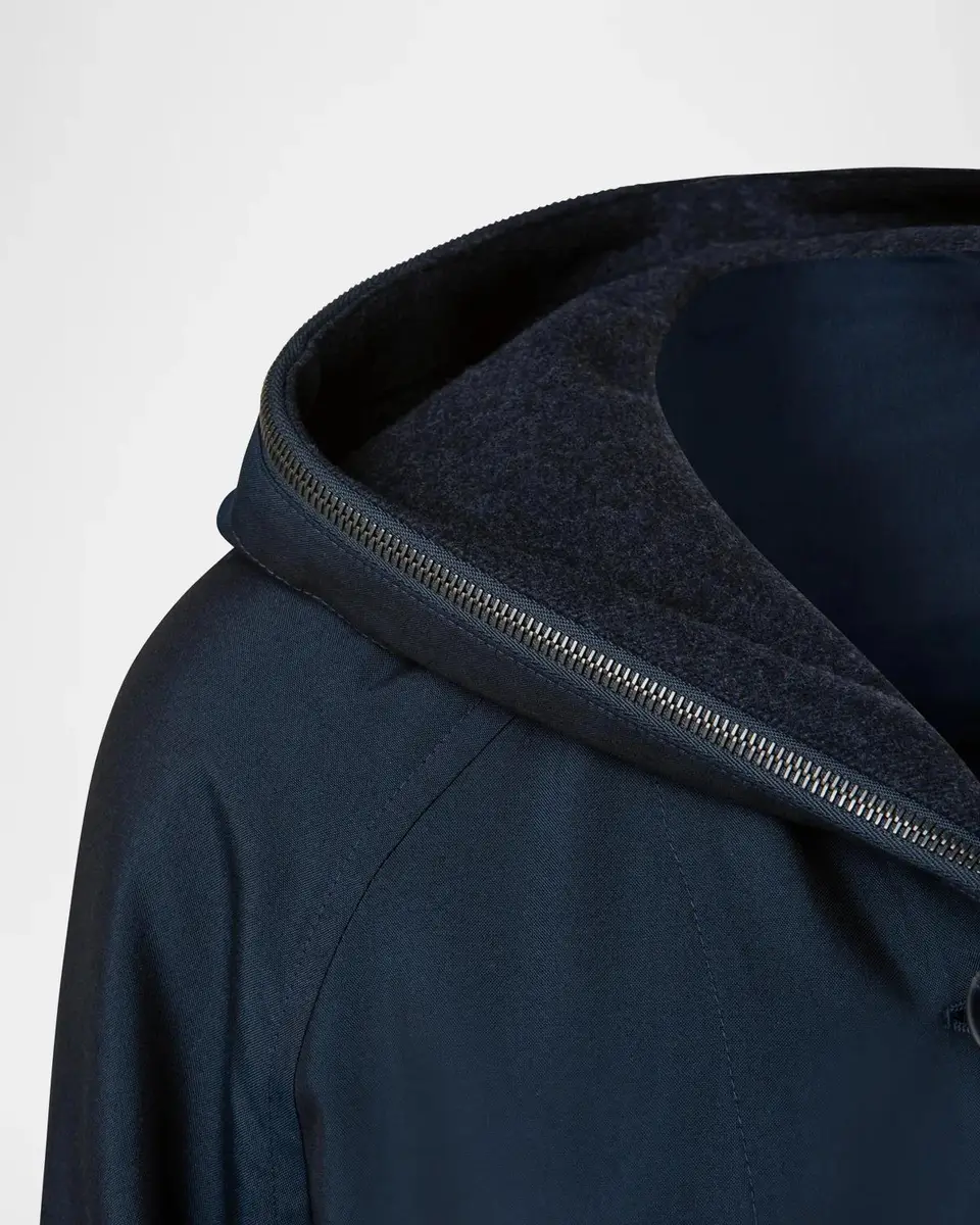 Akris Hooded Cashmere Two-In-One Short Coat | Thumbnail 6 Akris Hooded Cashmere Two-In-One Short Coat | Thumbnail 6