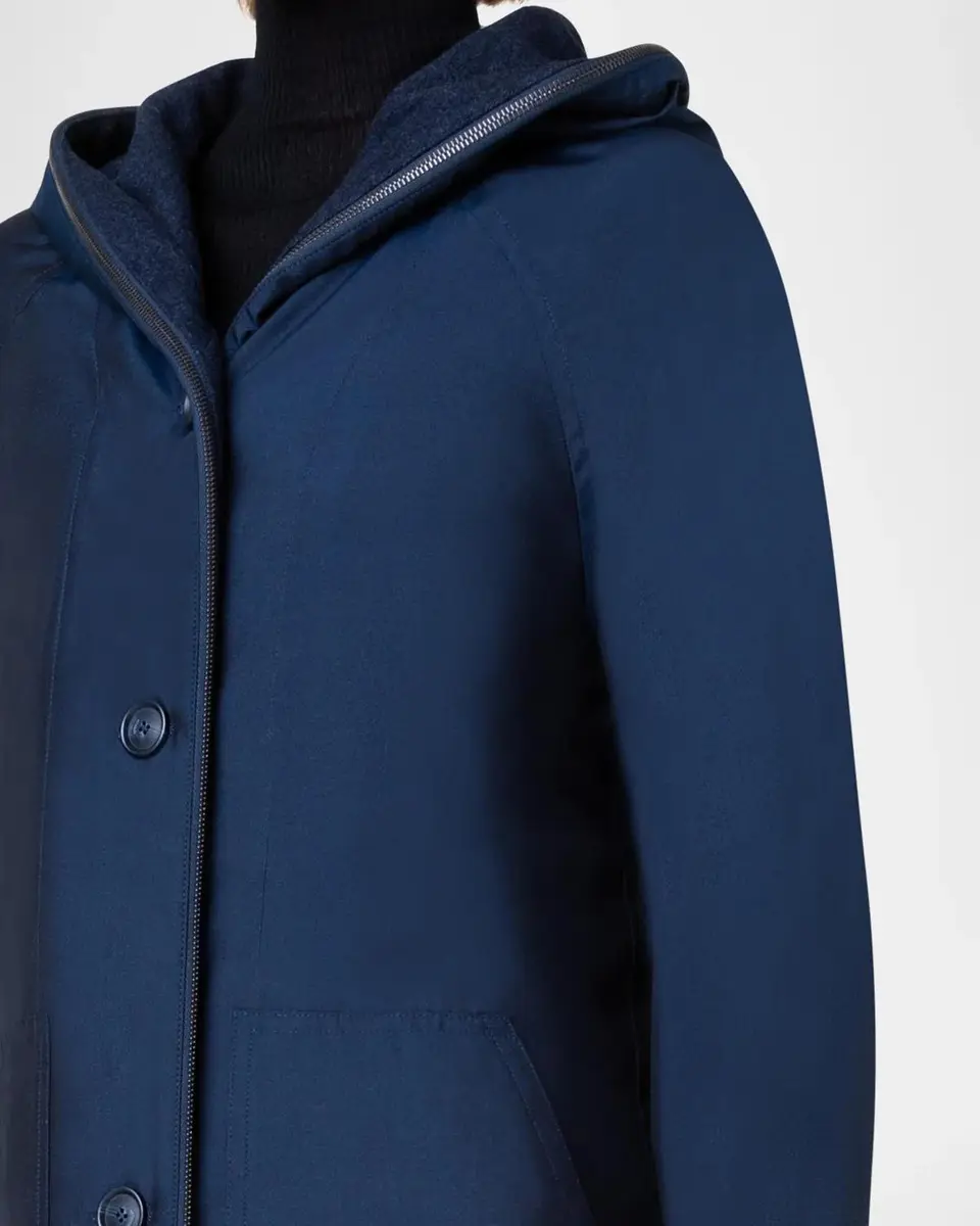 Akris Hooded Cashmere Two-In-One Short Coat | Thumbnail 7 Akris Hooded Cashmere Two-In-One Short Coat | Thumbnail 7