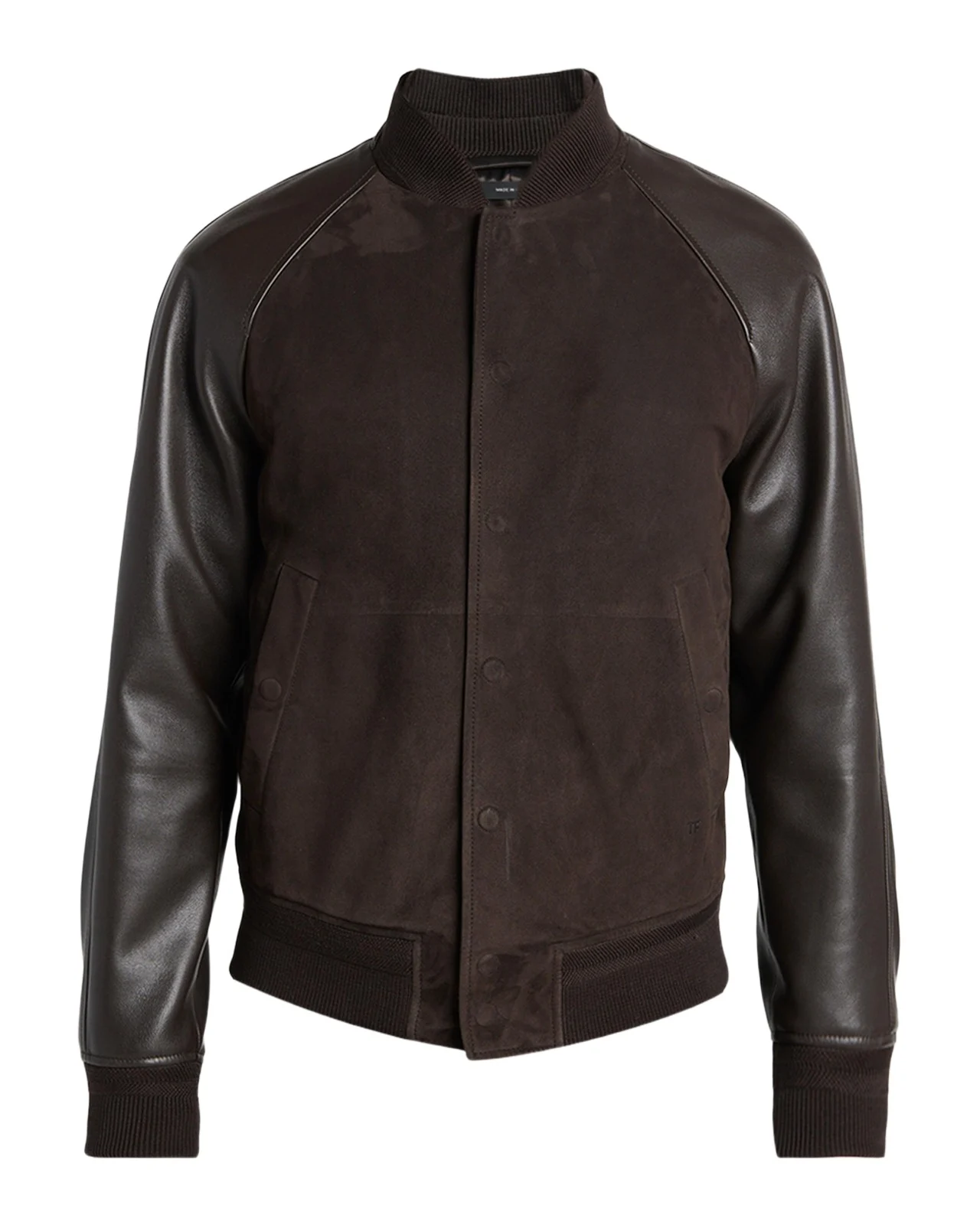 Men's Suede Bomber Jacket Men's Suede Bomber Jacket