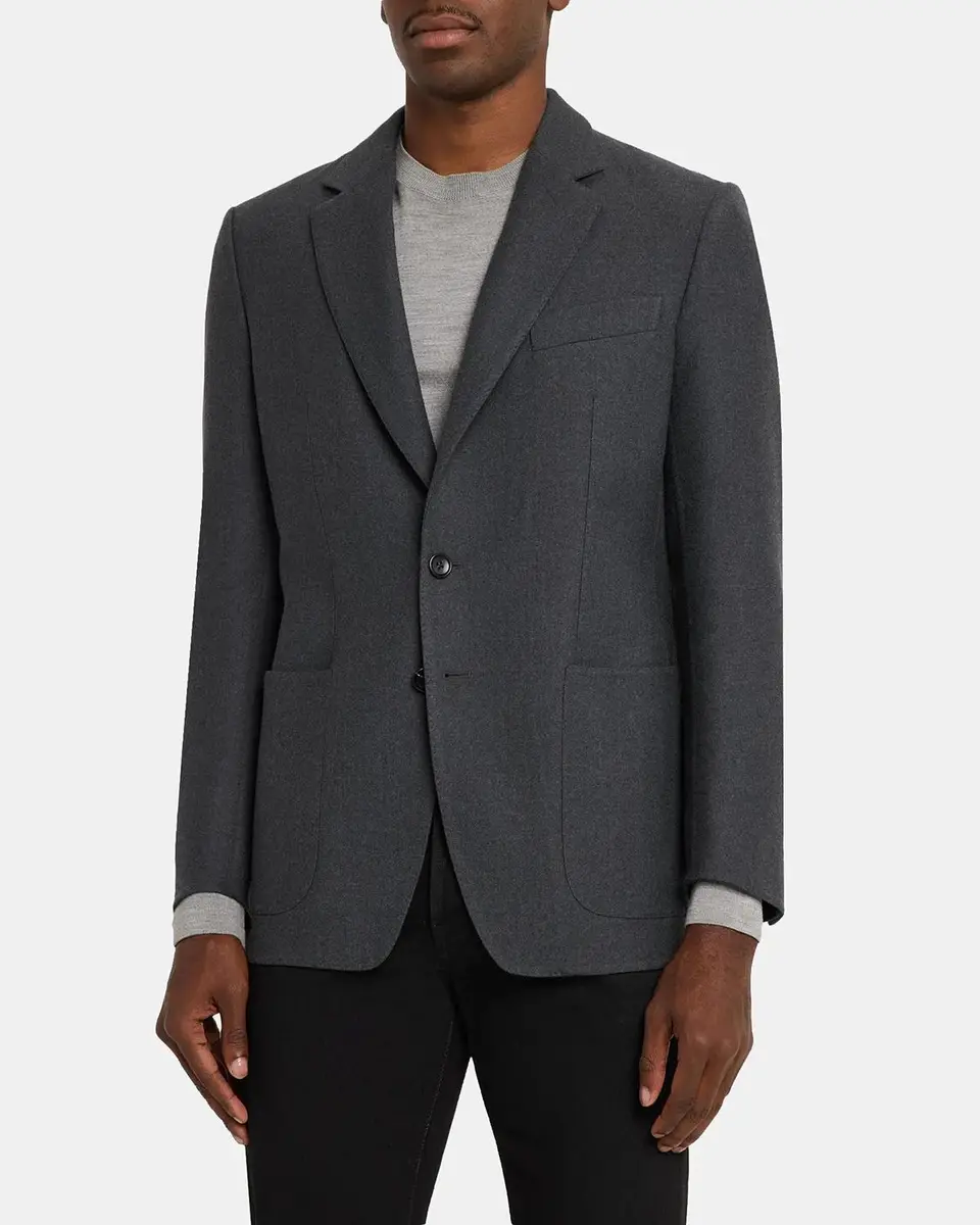 Tom Ford Men's Wool & Silk Single-Breasted Sport Coat | Thumbnail 4