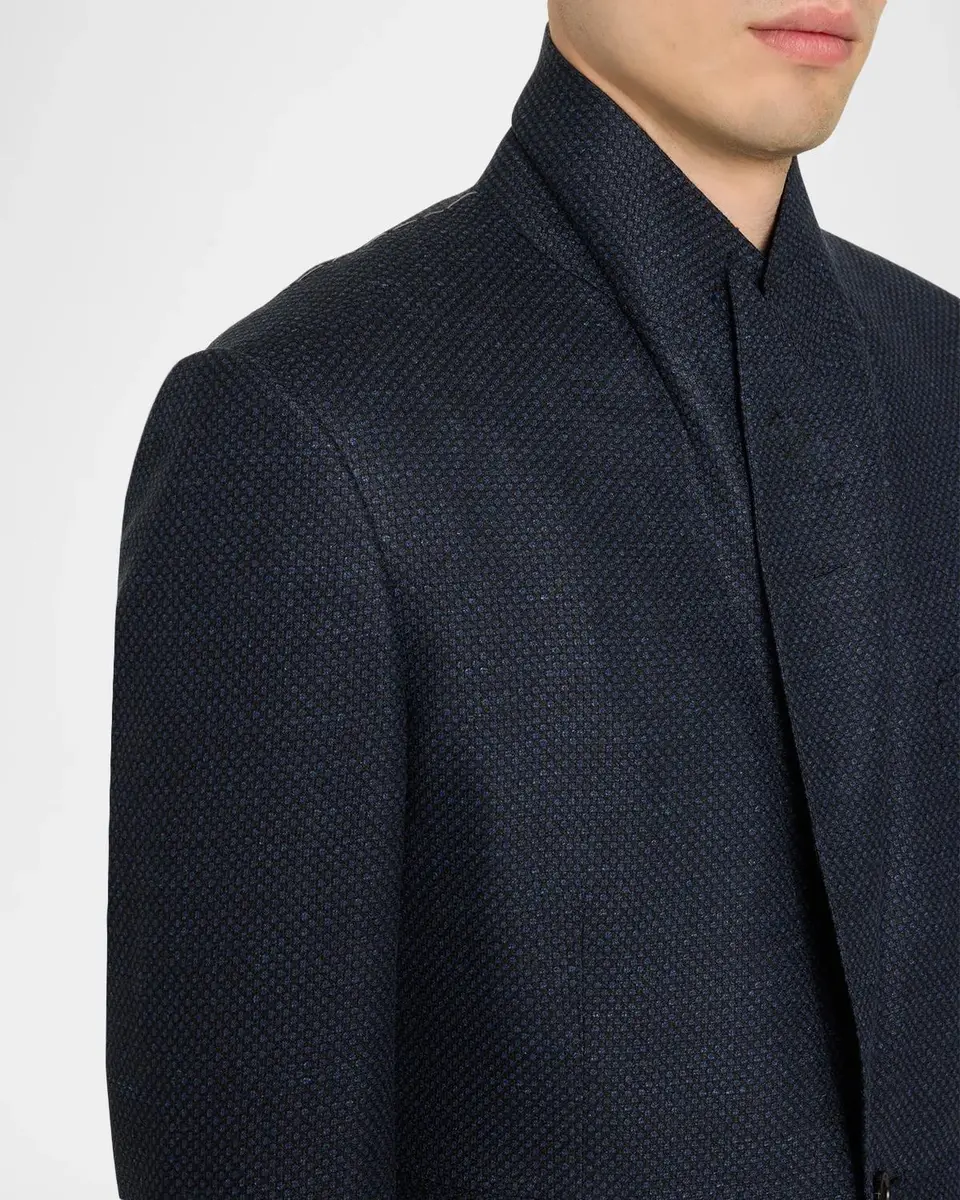 Tom Ford Men's Wool and Silk Birdseye Sport Coat | Thumbnail 7