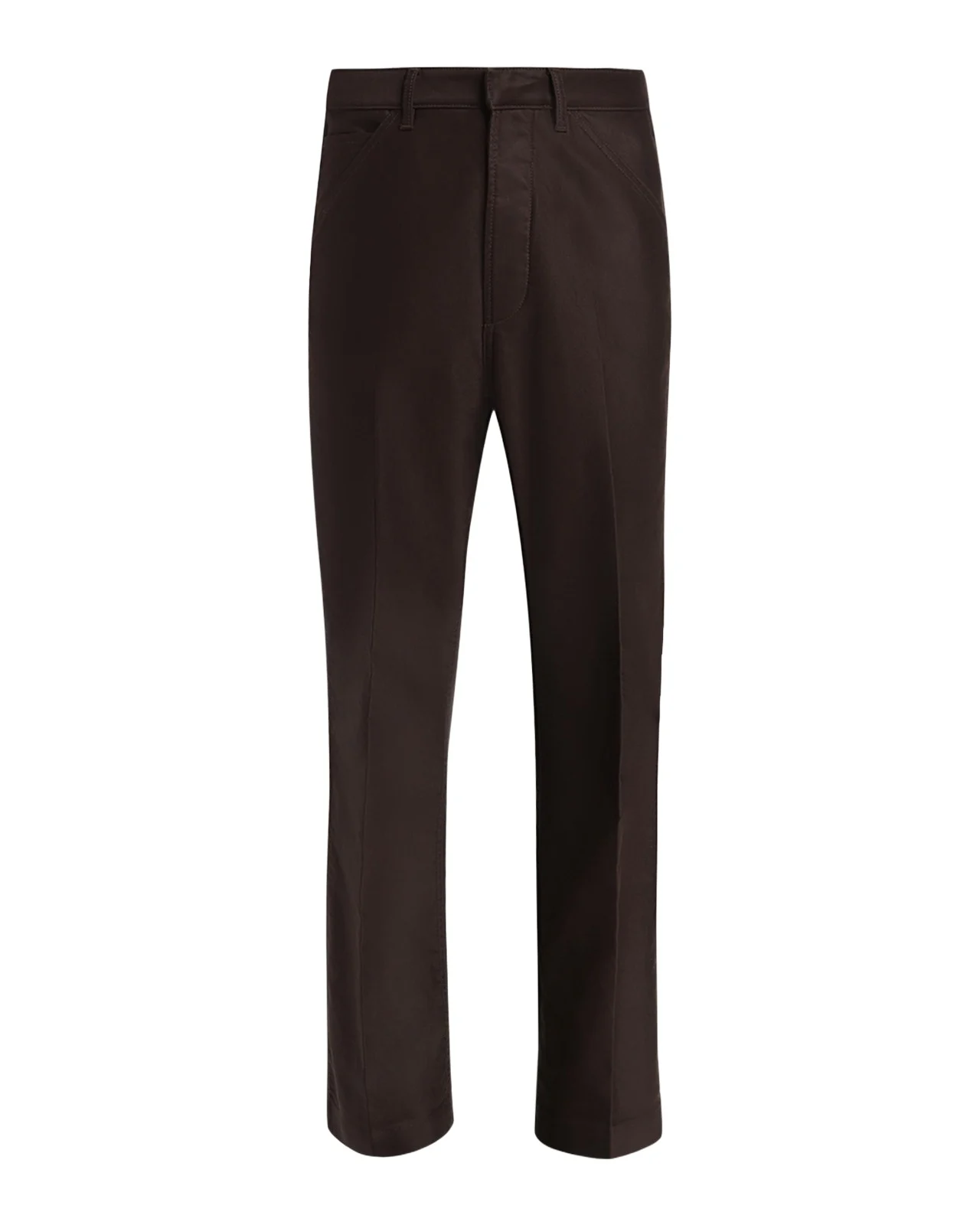 Men's Satin Straight-Leg Five-Pocket Pants Men's Satin Straight-Leg Five-Pocket Pants