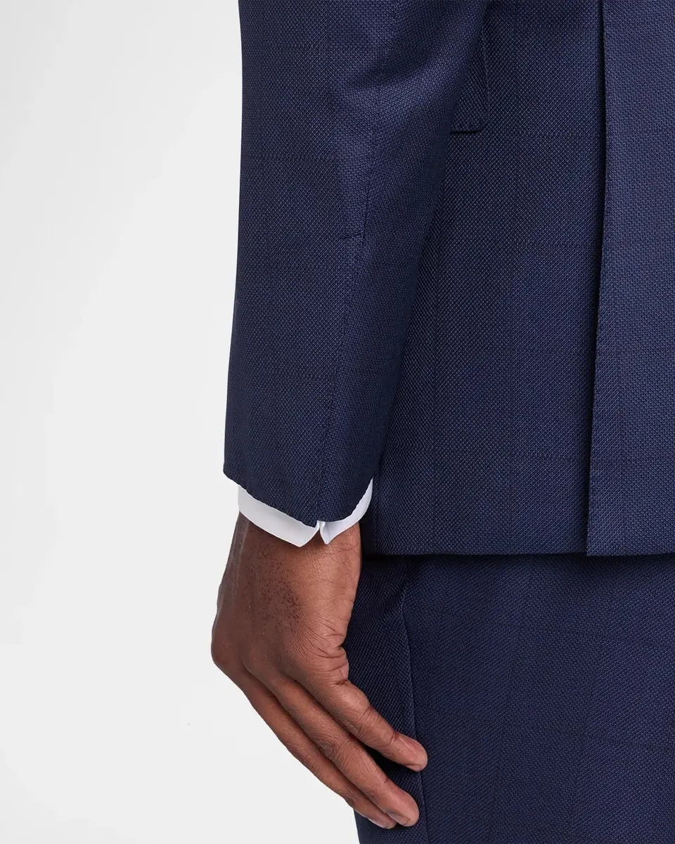 Tom Ford Men's Wool Herringbone Single-Breasted Sport Coat | Thumbnail 8 Tom Ford Men's Wool Herringbone Single-Breasted Sport Coat | Thumbnail 8