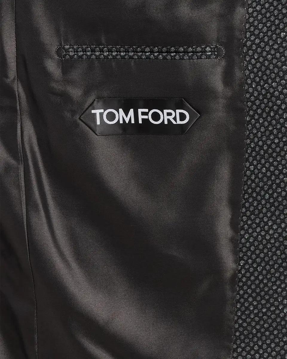 Tom Ford Men's Wool and Silk Birdseye Sport Coat | Thumbnail 6