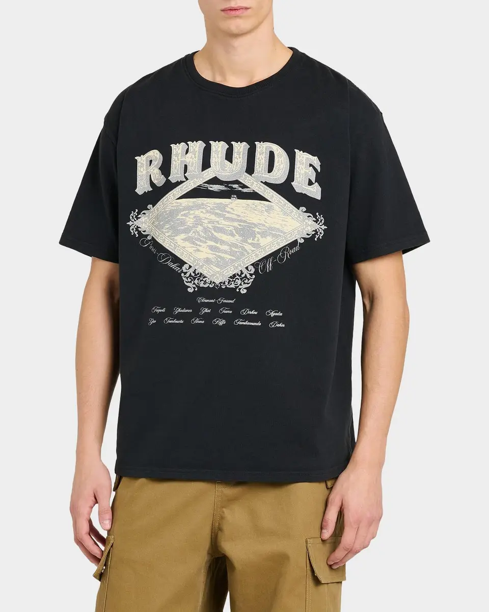 Rhude Men's Dakar Convoy T-Shirt | Thumbnail 4 Rhude Men's Dakar Convoy T-Shirt | Thumbnail 4