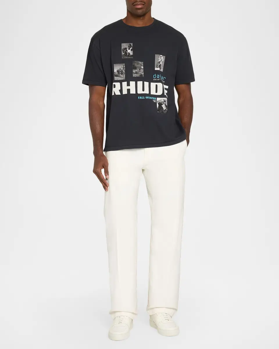 Rhude Men's Winter 91 Rallye Graphic T-Shirt | Thumbnail 2