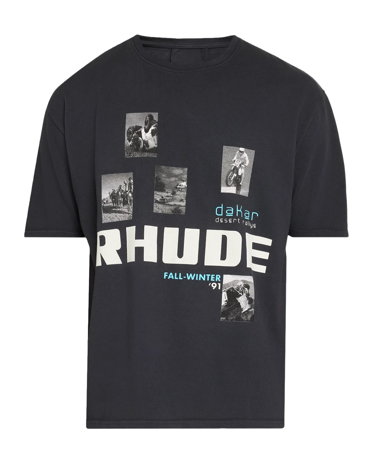 Rhude Men's Winter 91 Rallye Graphic T-Shirt