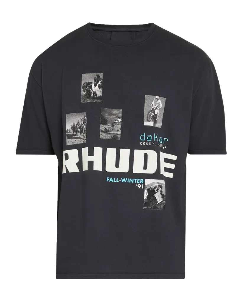 Rhude Men's Winter 91 Rallye Graphic T-Shirt
