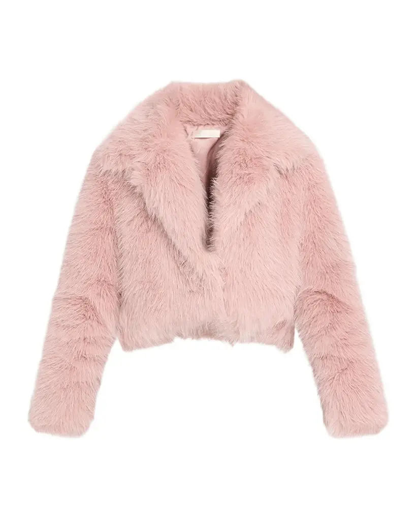 Stroma Faux Fur Crop Jacket Stroma Faux Fur Crop Jacket