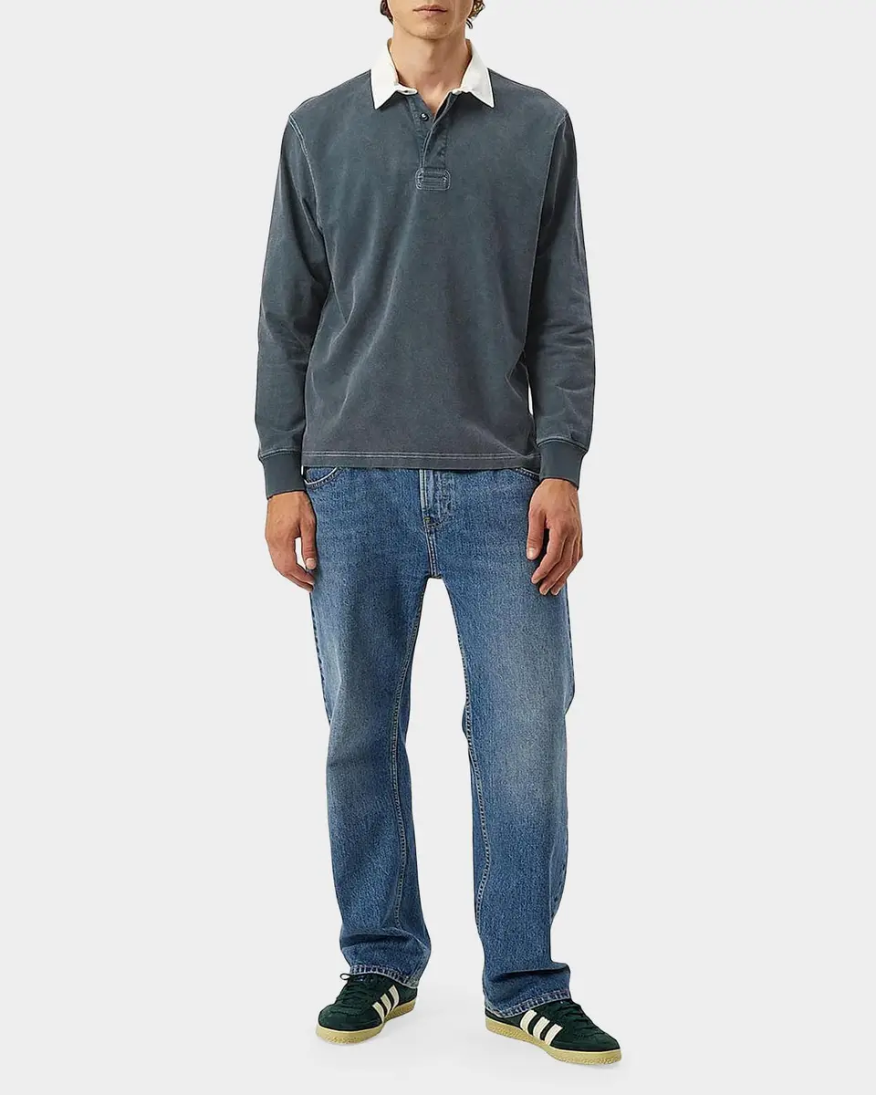 Corridor Men's Rugby Long-Sleeve Polo Shirt | Thumbnail 2