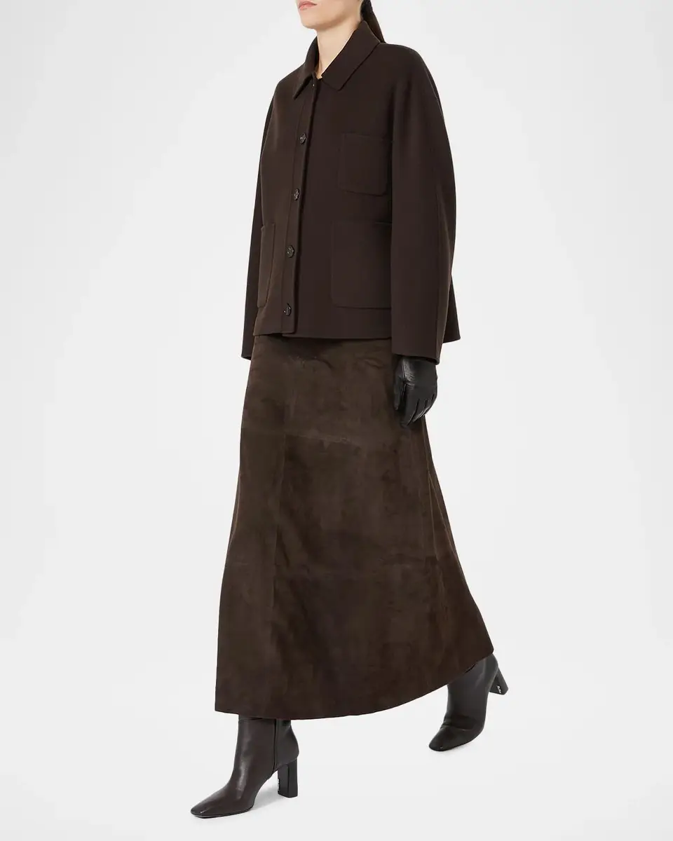 Max Mara Cloe Wool Shirt Jacket | Thumbnail 4 Max Mara Cloe Wool Shirt Jacket | Thumbnail 4