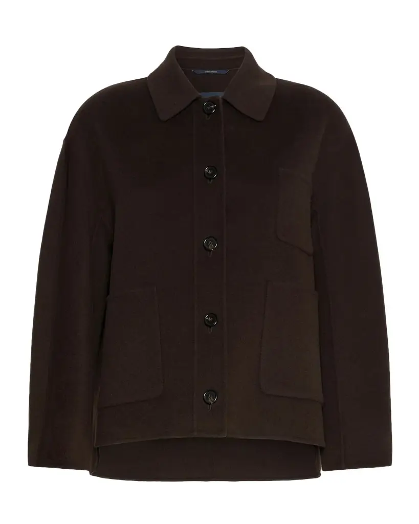 Max Mara Cloe Wool Shirt Jacket