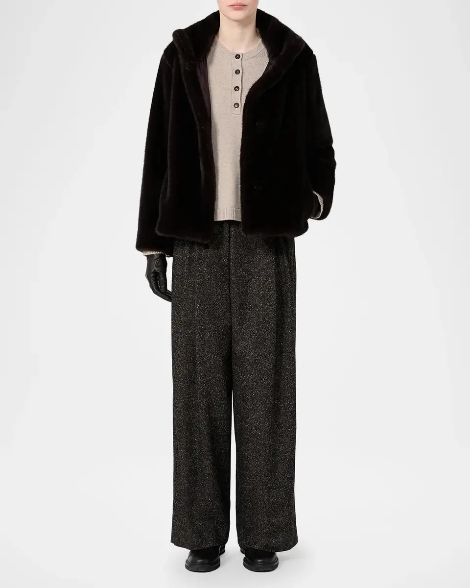 Max Mara Faux Fur Jacket | Thumbnail 2 Max Mara Faux Fur Jacket | Thumbnail 2