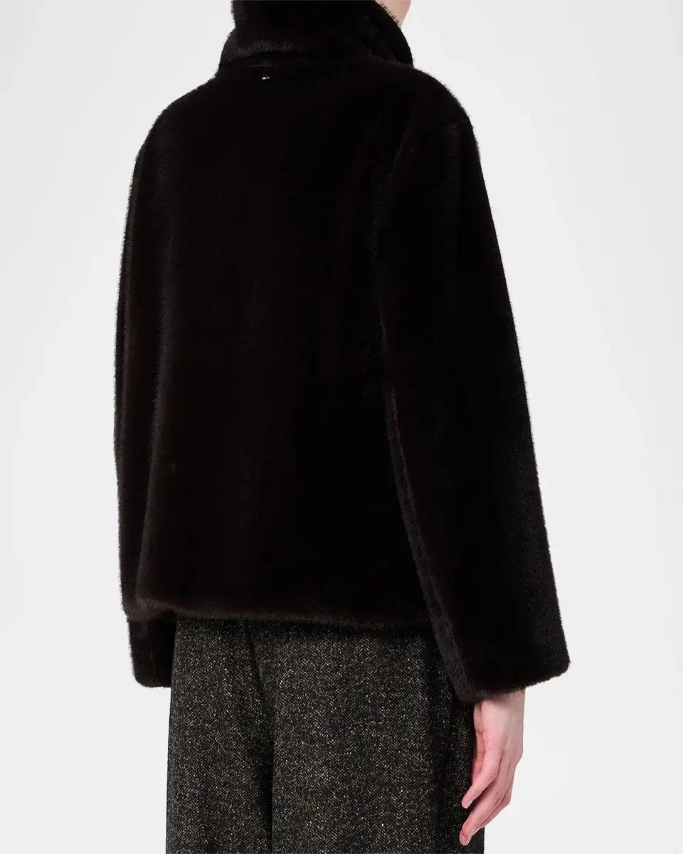 Max Mara Faux Fur Jacket | Thumbnail 3 Max Mara Faux Fur Jacket | Thumbnail 3
