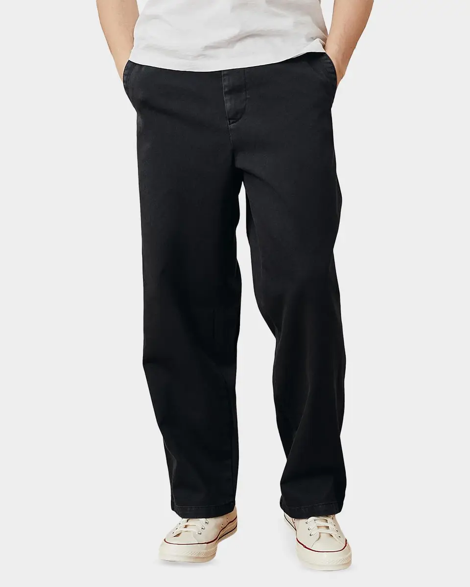 Corridor Men's Wide Cotton Twill Pants | Thumbnail 2 Corridor Men's Wide Cotton Twill Pants | Thumbnail 2