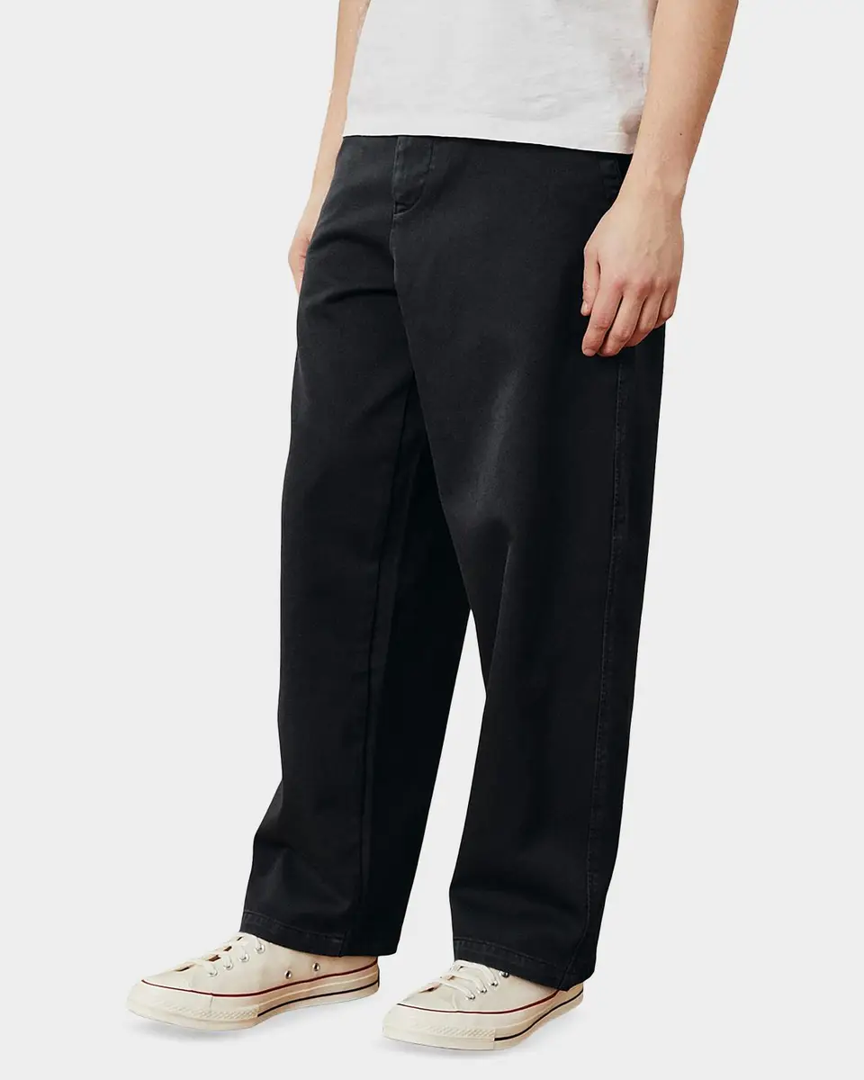 Corridor Men's Wide Cotton Twill Pants | Thumbnail 4 Corridor Men's Wide Cotton Twill Pants | Thumbnail 4
