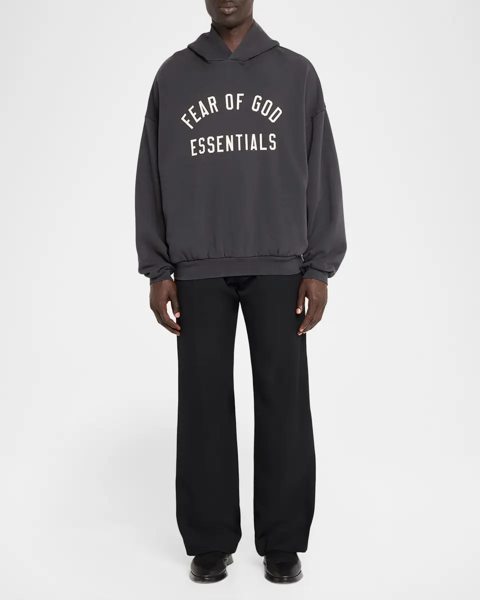Fear of God Essentials Men's Graphic Logo Hoodie | Thumbnail 2 Fear of God Essentials Men's Graphic Logo Hoodie | Thumbnail 2