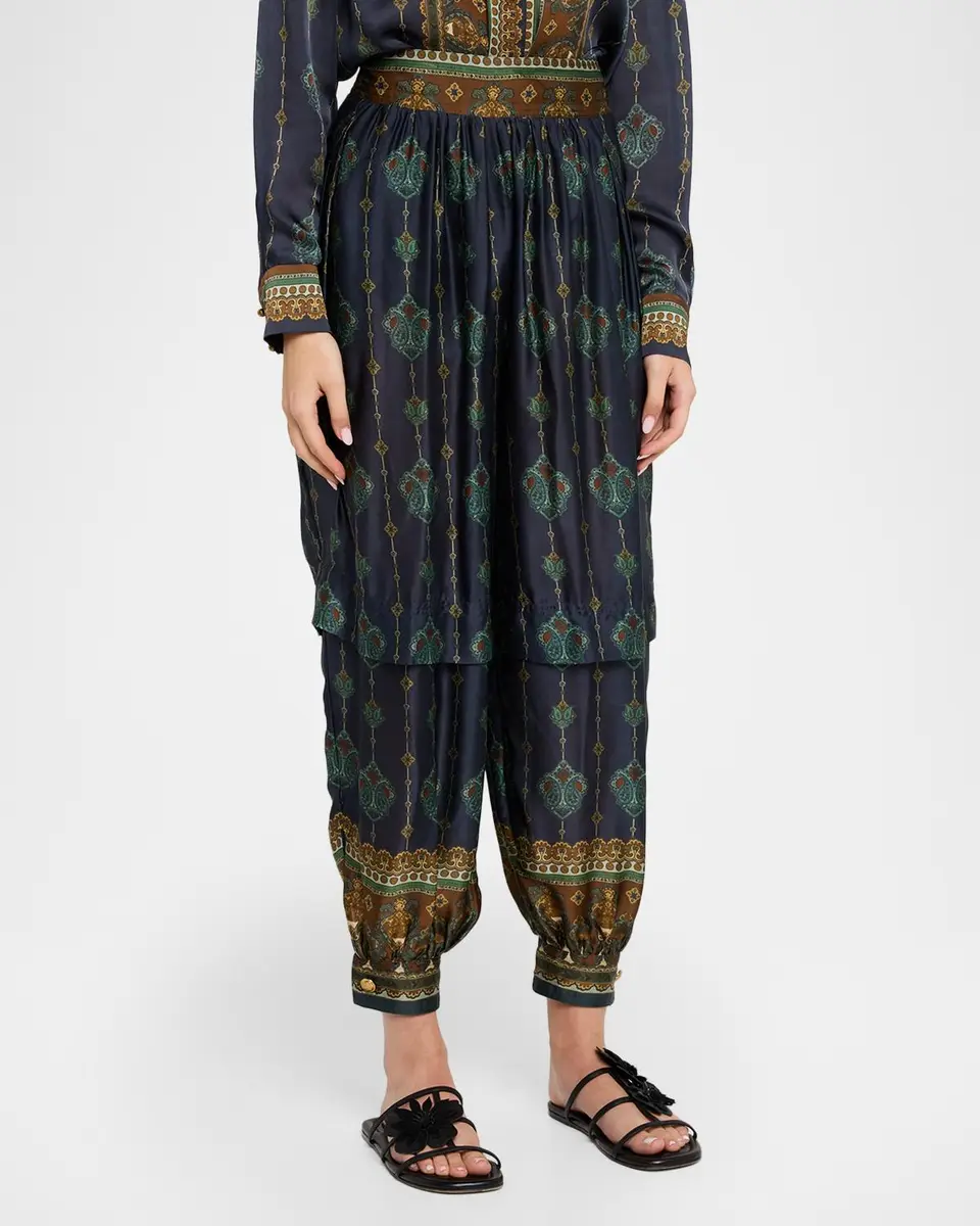 Zimmermann Ascent Silk Harem Pants | Thumbnail 4 Zimmermann Ascent Silk Harem Pants | Thumbnail 4