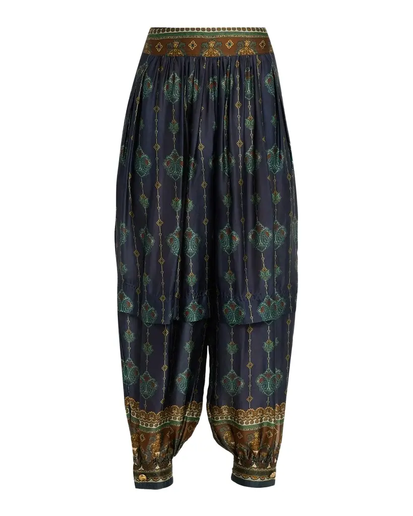 Zimmermann Ascent Silk Harem Pants