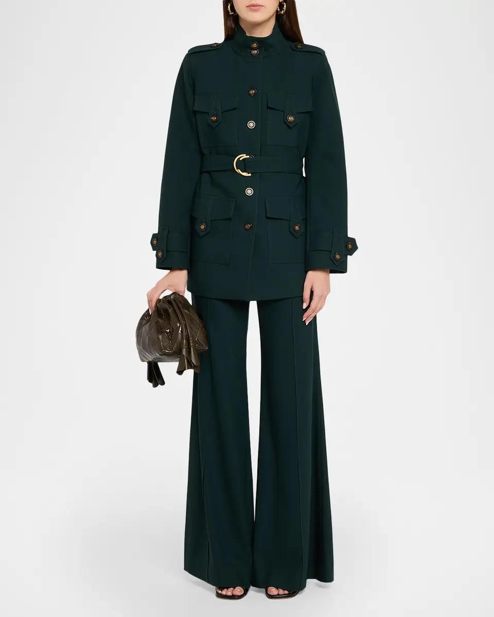 Zimmermann Valiant Wool Flare Pants | Thumbnail 2 Zimmermann Valiant Wool Flare Pants | Thumbnail 2
